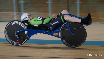 New and absolute world hour record: 57.6 km ( 35,978 miles) for Matthias Konig on a custom M5 Carbon High Racer